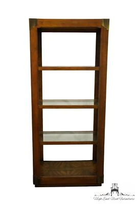 KROEHLER Centurian Collection Rustic Americana Style 32" Open Bookcase Etager... - Image 1 of 4