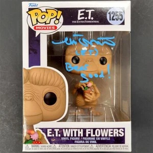Matthew De Meritt signed "Beer good!" E.T. Flowers Funko Pop ~ BAS Witness Holo - Picture 1 of 7