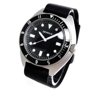 [NEW]BENRUS TYPE-1 SILVER  Vietnam watch - Picture 1 of 9