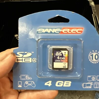 Dane-Elec  4GB SD SDHC Card Camera memory Genuine SD card   - Image 1 of 2