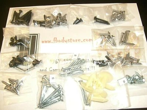 1970-78 CAMARO & Z28 INTERIOR INSTALLATION SCREW AND FASTENER KIT - COUPE - Picture 1 of 1