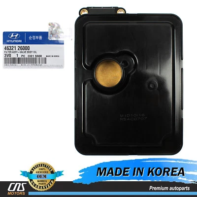 GENUINE Auto Transmission Oil Filter for 2010-21 Hyundai Kia OEM 4632126000⭐⭐⭐⭐⭐ Foto 1 de 3