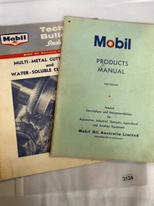 Mobil Products Manual And Cutting Fluids Paperback - Picture 1 of 2