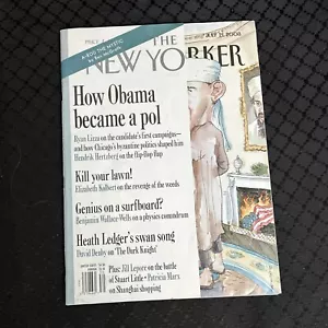 New Yorker Magazine July 2008 Controversial Obama Cover - Picture 1 of 4