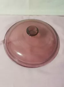 Pyrex Arándano 7" Tapa de Repuesto de Vidrio "12 Pyrex V 1.5-C" - Imagen 1 de 3