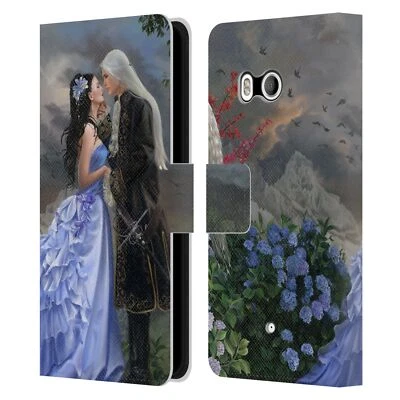 OFFICIAL NENE THOMAS DEEP FOREST LEATHER BOOK WALLET CASE COVER FOR HTC PHONES 1 - Image 1 of 4