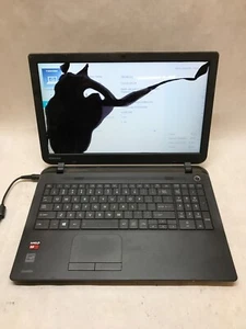 Toshiba Satellite C55D-B5203 15" Laptop AMD A8-6410 2.0GHz 4GB RAM CRACKED - DW - Picture 1 of 7