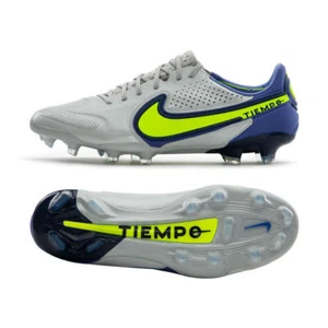 Nike Tiempo Legend 9 Elite FG Men's Shoes Training Soccer Cleats Gray CZ8482-075 - Picture 1 of 6