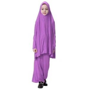Abaya Muslimische Kinder Abaya Robe Kleid Arabische Muslime Islam - Bild 1 von 54
