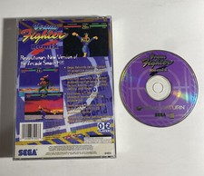 Virtua Fighter Remix Long Box - RARE Disc + Art - NO Manual (Sega Saturn, 1995)