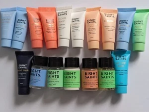EIGHT SAINTS - 17 Piece Day & Night Deluxe Skincare Discovery Kit -Free Shipping - Picture 1 of 6
