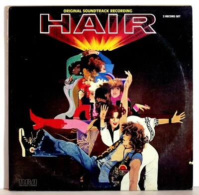 GALT MacDERMOT "Hair"  Vinyl  2 x LP (1979) Gatefold mit Cut out   [EX]  cleaned - Bild 1 von 4