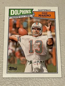 1987 Topps #233 Dan Marino Topps All Pro NM-MT OR BETTER - Picture 1 of 2