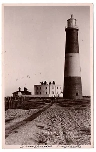 398 Dungeness Lighthouse RPPC Judges Hastings Postcard UK England - Picture 1 of 2