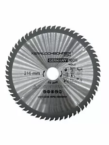 Profi TCT Kreissägeblat Ø 216 mm / 30 mm 60 Zähne für Holz - Bild 1 von 1