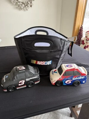 Ertl DALE EARNHARDT And MARK MARTIN Push N Roll Little Racers NASCAR And Cooler - Image 1 of 3