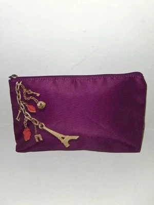 Bolso de Cosméticos/Maquillaje de Viaje Lancôme Paris De Colección, Púrpura 9x6x2 In. Foto 1 de 4