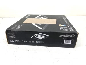 Artika Romeson 11 in. 1-Light Black 5 CCT LED Flush Mount Ceiling Light New - Picture 1 of 1