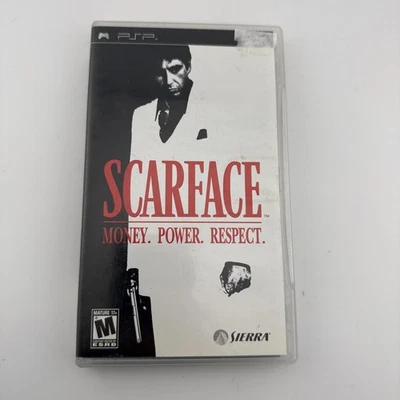 Scarface: Money. Power. Respect. Sony PlayStation PSP 2006 CIB Complete *Tested* - Image 1 of 2