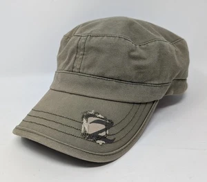 Zildjian Cymbals Ranger Hat Olive Army Embroidered *Rare* Drums Y2K Nicely Faded - Picture 1 of 6