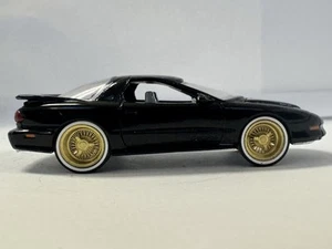 Racing Champions 1996 Pontiac Firebird Black Loose Custom 3D Printed Wheel Swap - Picture 1 of 18