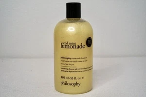 Philosophy Iced Mint Lemonade Shampoo Shower Gel Bubble Bath 16 oz - Picture 1 of 5