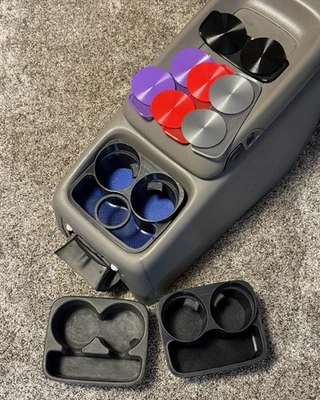 Cup Holder Upgrade 99-02 Chevy Silverado GMC Sierra 00-02 Tahoe Suburban Yukon - Image 1 of 4