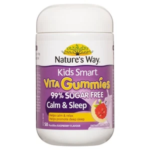 Nature's Way Kids Smart Vita Gummies 99% Sugar Free Calm & Sleep 50 - Picture 1 of 3