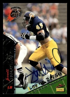 1995 SIGNATURE ROOKIES JERROTT WILLARD 74 NRMT-MT RC AUTOGRAPH /2750 CALIFORNIA - Image 1 of 2