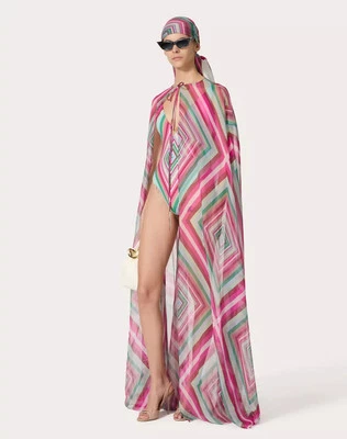 Capa de gasa Valentino Rhombus 75 - Nueva con etiquetas Foto 1 de 4