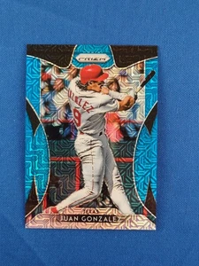2019 Prizm Juan Gonzalez Blue Mojo Prizm Refractor SP 309/399 #250 - Picture 1 of 2
