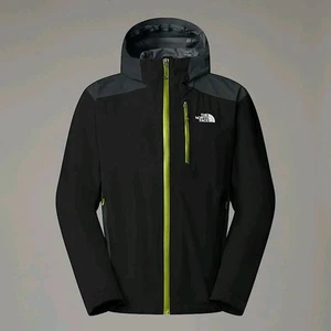 The North Face Mikeno Shell Waterproof Jacket Asphalt Grey Black Size M DryVent - Picture 1 of 12