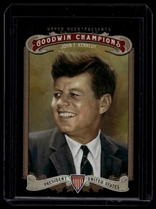 2012 Upper Deck Goodwin Champions #72 John F. Kennedy - Picture 1 of 2