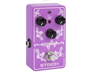 STRICH Pitchman Pitch Shifter Pedal For Electric Guitar Compact Mini Unit Pink - Picture 1 of 7