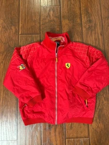 Ferrari Kids size with arm patch 11-12 Jacket - Picture 1 of 3