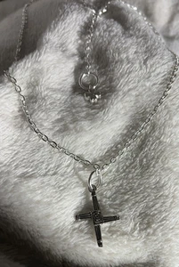 St. Brigid's Cross Ireland Irish Gaelic 18” Silver Plated Necklace - Picture 1 of 4