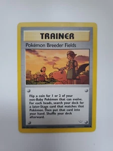 Pokemon Breeder Fields 62/64 Neo Revelation Pokemon TCG Uncommon - MP - Imagen 1 de 2