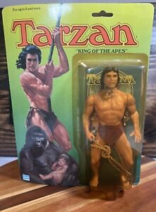 Tarzan King Of The Apes 7 Inch Action Figure NIB Vintage 1984 Dakin Toys