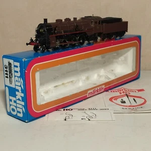 Marklin HO 3111 – Locomotiva a vapore Typ 59 SNCB, Box pari al nuovo (V85) - Foto 1 di 11
