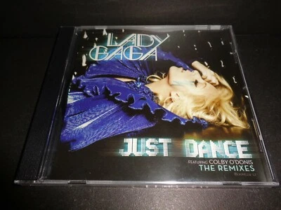 JUST DANCE by LADY GAGA featuring COLBY O'DONIS-Rare New Single CD w/ mixes--CD Foto 1 de 4