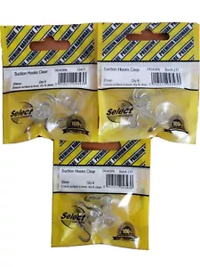 3x Basics Metal Suction Hooks 20mm x 4 Free delivery /436N - Picture 1 of 1