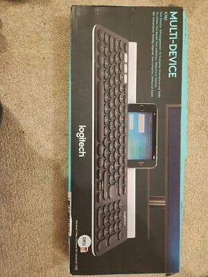 Logitech K780 (920008034) Wireless Keyboard (missing battery cover) - Image 1 of 3