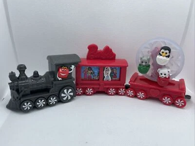 McDonald’s Happy Meal Toys Holiday Express Train 2017 lote de 3 Ty y Barbie Foto 1 de 4