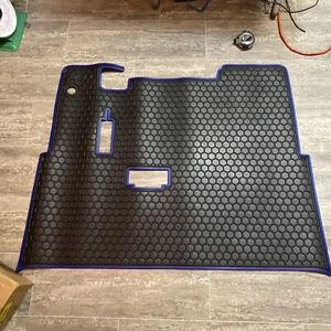 Xtreme Mats EZGO Golf Cart Mat Full Coverage Floor Liner BLUE Fits RXV 2008-2022 - Foto 1 di 5