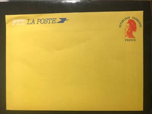 Frankreich 1986 gelber Umschlag nur Inland Marianne rot postfrisch - Bild 1 von 1