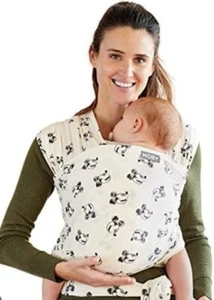 MOBY Wrap Classic DISNEY Mickey Mouse Soft Breathable Carrier for Baby OPEN BOX - Picture 1 of 3