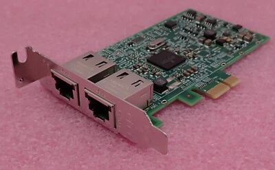 Dell Broadcom 5720 Dual Port 1Gb/s PCI-E NIC Network Interface Card 557M9 0557M9 - Image 1 of 4