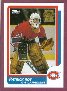 PATRICK ROY MONTREAL CANADIENS COLORADO AVALANCHE NHL HOCKEY CARD SEE LIST