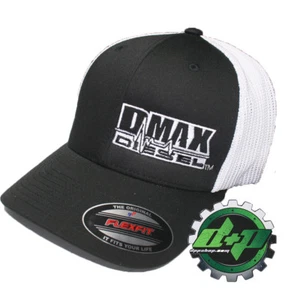 OSFM DMAX Diesel Flexfit fitted flex fit trucker ball cap hat Chevy Duramax gear - Picture 1 of 2