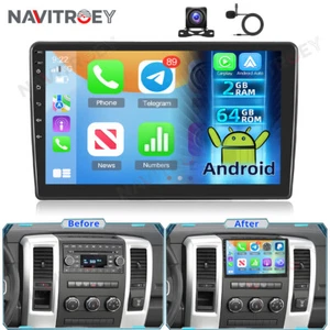 Android 15 para Dodge RAM 1500 2500 3500 2009-2012 GPS CarPlay coche radio estéreo - Imagen 1 de 24